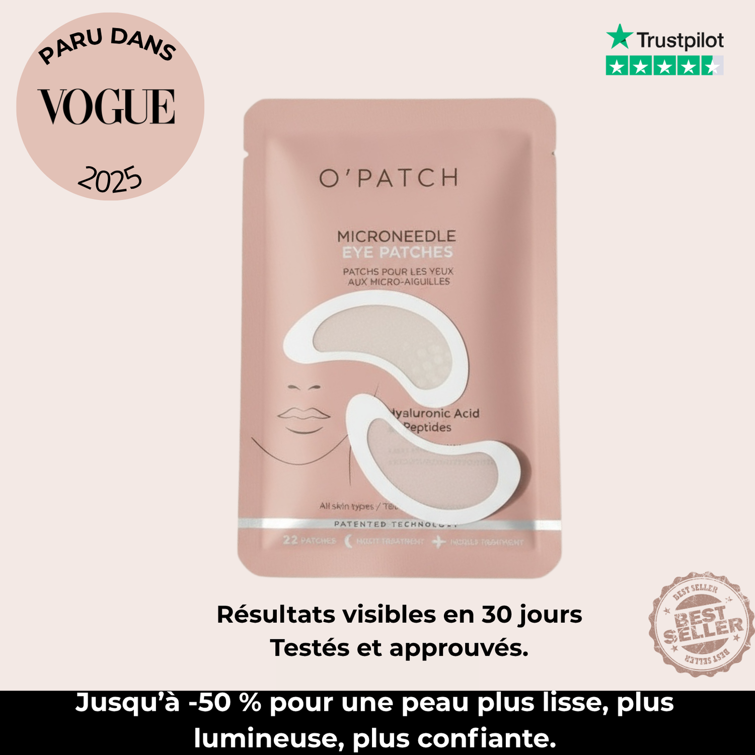 O'PATCH - MICRONEEDLING POUR LES YEUX